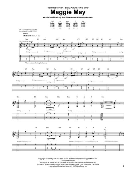 maggie may guitar chords|maggie may chords easy.